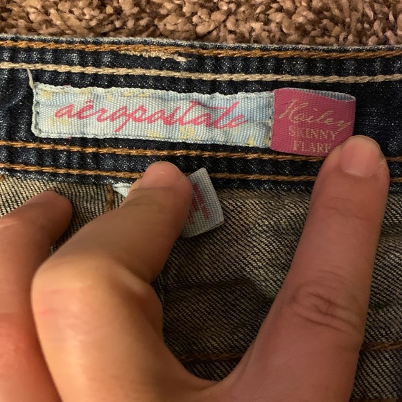 Aeropostale Hailey skinny flare jeans - Picture 6 of 7